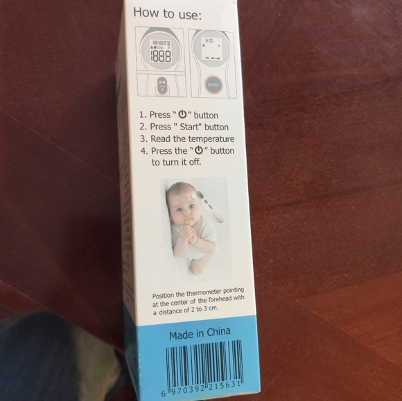 🗺️ New in box! Sejoy DET-306 No Touch Infrared Forehead Thermometer MSRP $74 - Picture 4 of 11